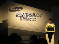 Hội nghị giới thiệu sản phẩm SamSung CCTV tổ chức tại Bangkoh- Thái Lan- Tháng 02/2010