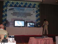 Hội nghị giới thiệu sản phẩm SamSung CCTV tổ chức tại Kuala Lumpur- Malaysia- Tháng 03/2009