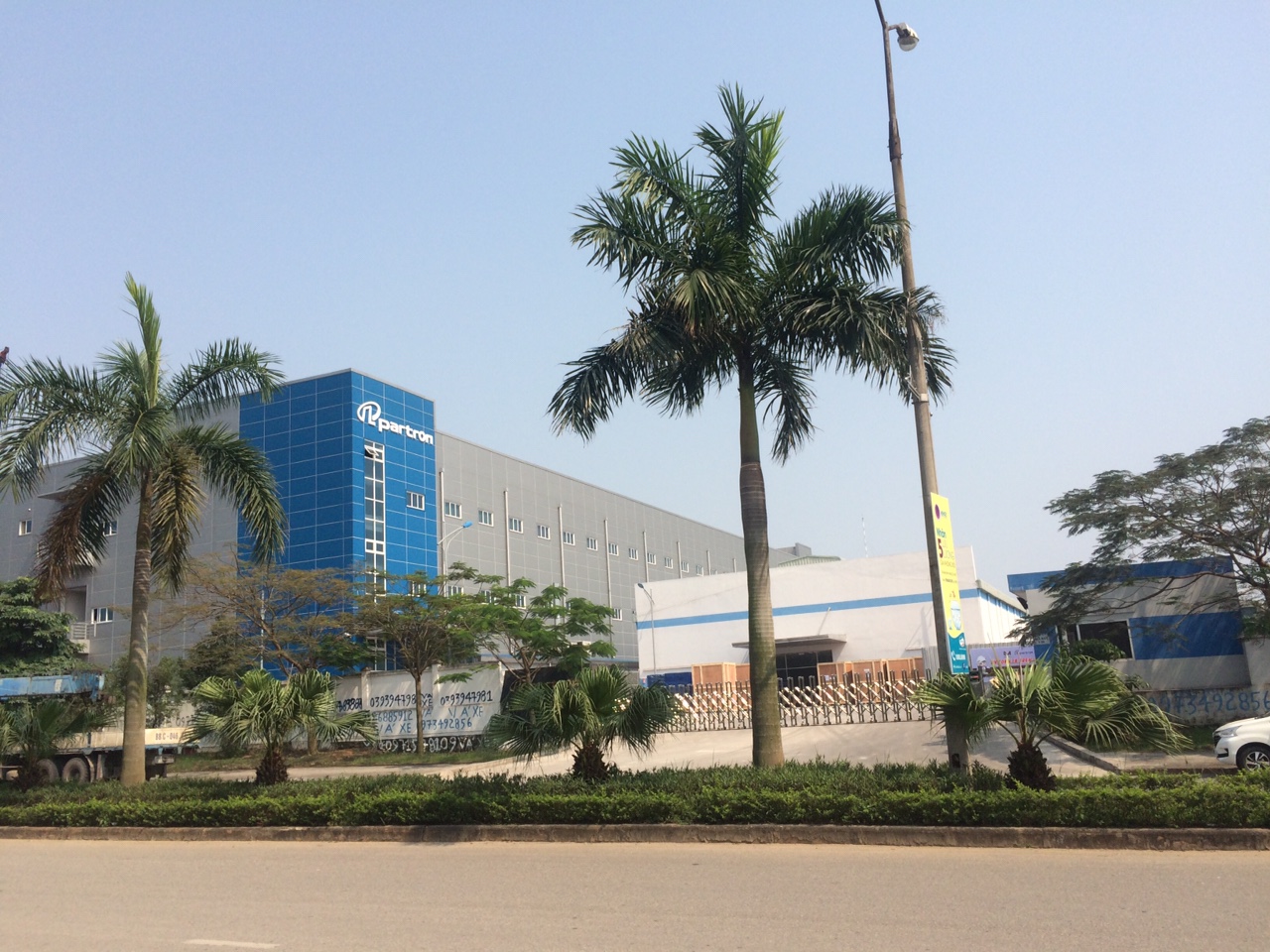 Hoàn thành lắp đặt hệ thống camera giám sát tại Công ty TNHH Partron Vina- Lô 11- KCN Khai Quang- TP.Vĩnh Yên- T.Vĩnh Phúc