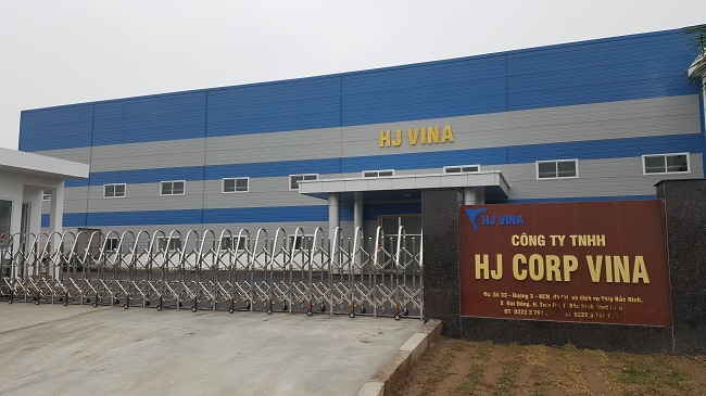 Hoàn thành lắp đặt hệ thống camera giám sát và thiết bị âm thanh thông báo cho Công ty TNHH HJ Corp Vina- Số 33- Đường 3- KCN, Đô thị và Dịch vụ VSIP Bắc Ninh- X.Đại Đồng- H.Tiên Du- T.Bắc Ninh.